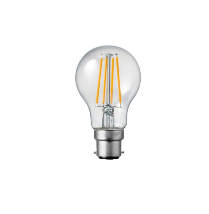 LED Filament Bulb A60 5W B22 DALI | CRI Ra95+ R9>80, 160lm/W HCL Tunable Dimmable, 2700K 800LM EPREL2027 EU Ecodesign Smart Bulb Works with HomeKit Alexa Google Home Hue