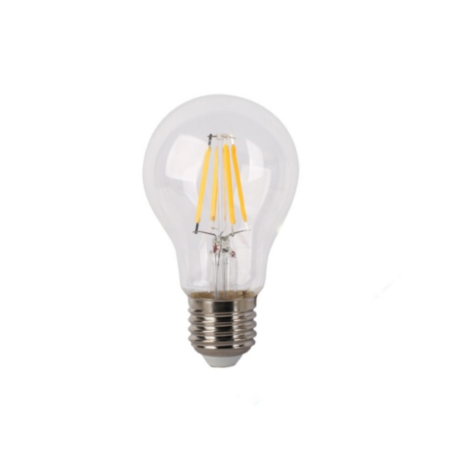 LED FILAMENT BULB DALI Control, CRI Ra95+ R9>80 High Color Rendering, 160lm/W Ultra Efficiency A60 5W E27 2700K 800LM EPREL2027 EU Ecodesign Certified Vintage Filament Lamp
